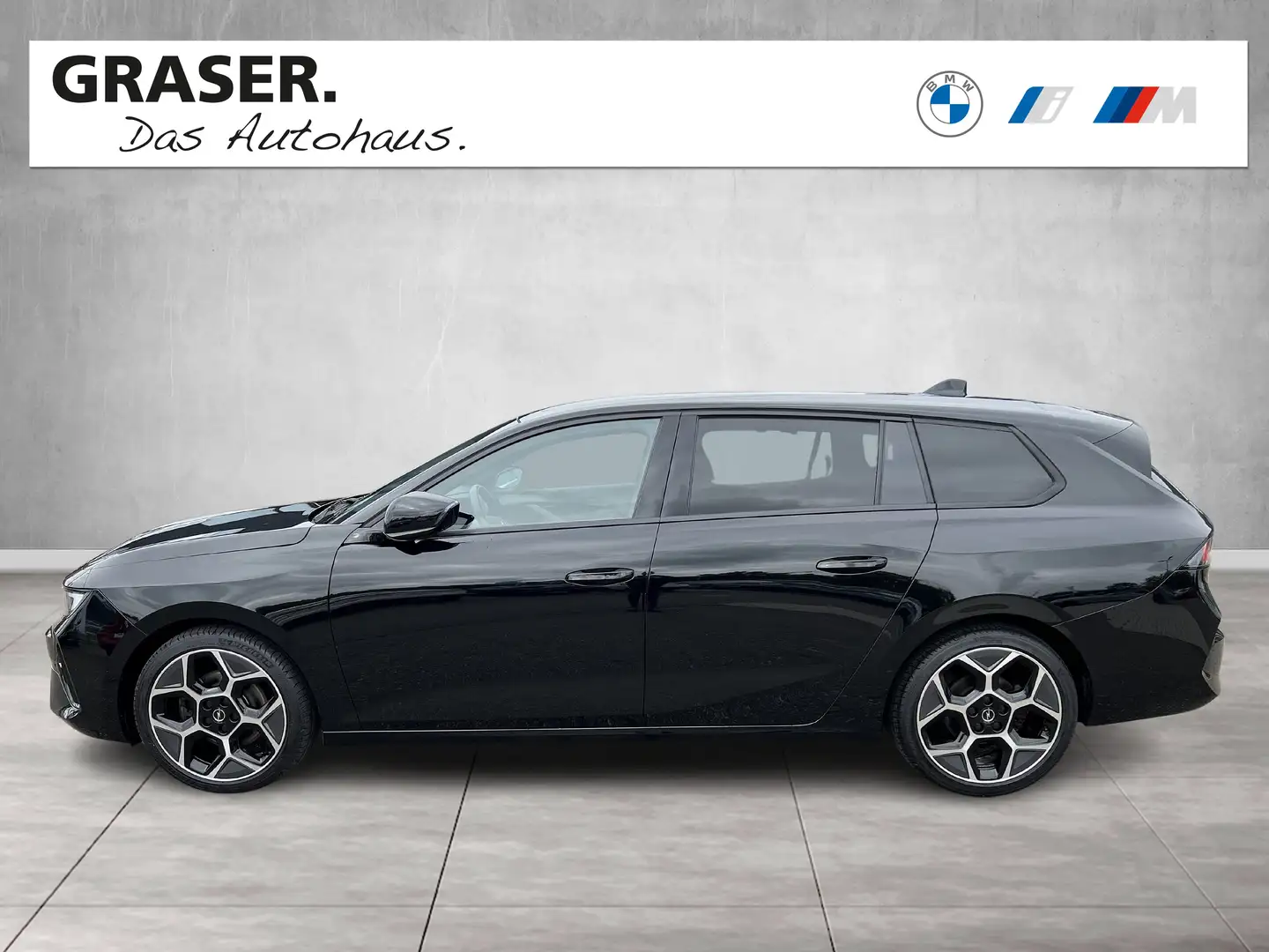 Opel Astra Sports Tourer GS Line 1.2 Turbo Automatik Schwarz - 2