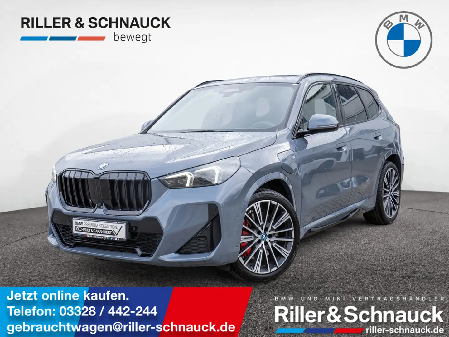 BMW X1 xDrive 30e M-Sport Pro HUD LED PANO 360° Grau - 1