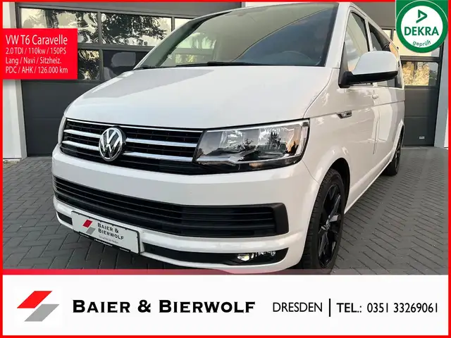 Volkswagen T6 Caravelle lang Comf. PDC AHK TEMP 8 Sitzer SH