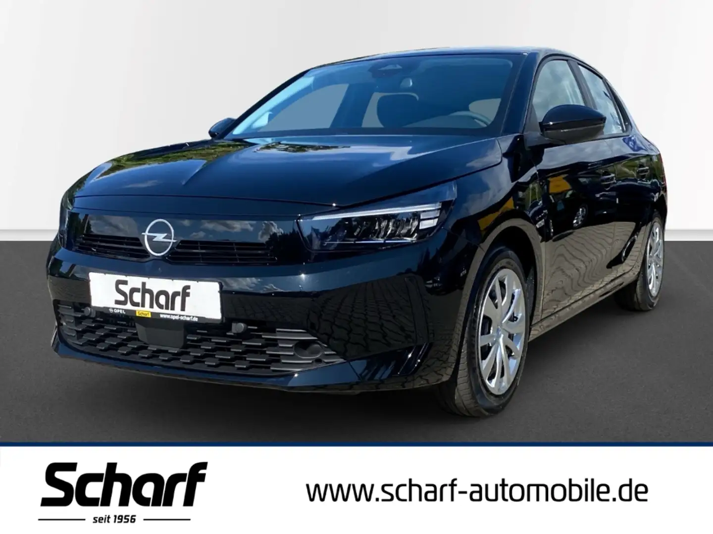 Opel Corsa F Edition SHZ Klima Touchscreen PDC Noir - 1