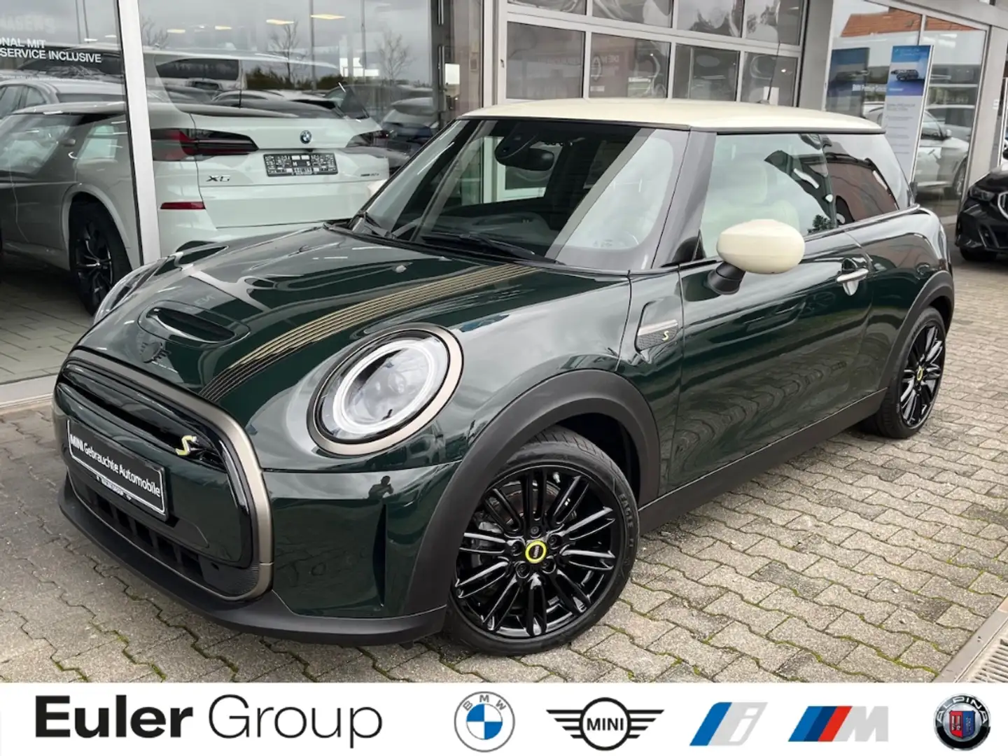 MINI Cooper SE 3-Türer A Navi DA LED PDC SHZ 2-Z-Klimaautom DAB Grün - 1