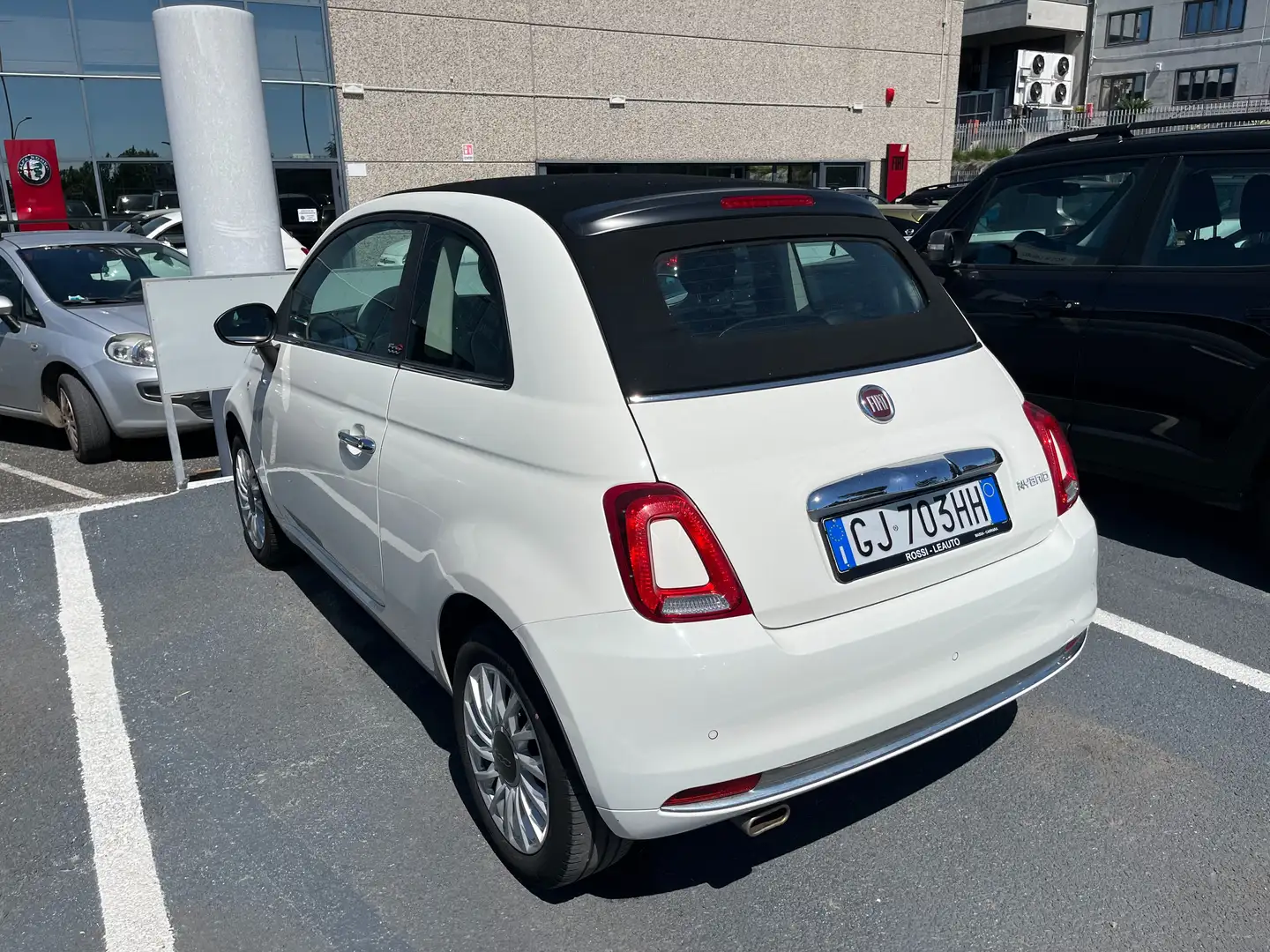 Fiat 500C 500C 1.0 hybrid Dolcevita 70cv Bianco - 2