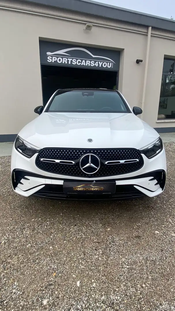 Mercedes-Benz GLC 220 220 Coupè Blanc - 1