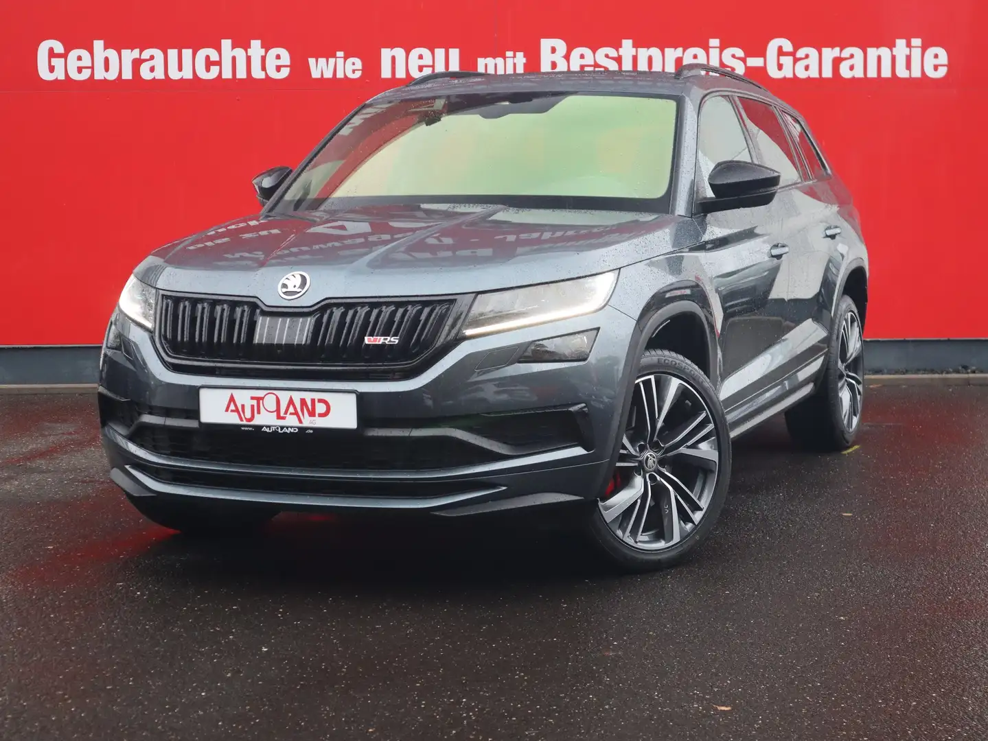 Skoda Kodiaq 2.0 RS 4x4 LED Navi Panorama AHK Kamera Gris - 2