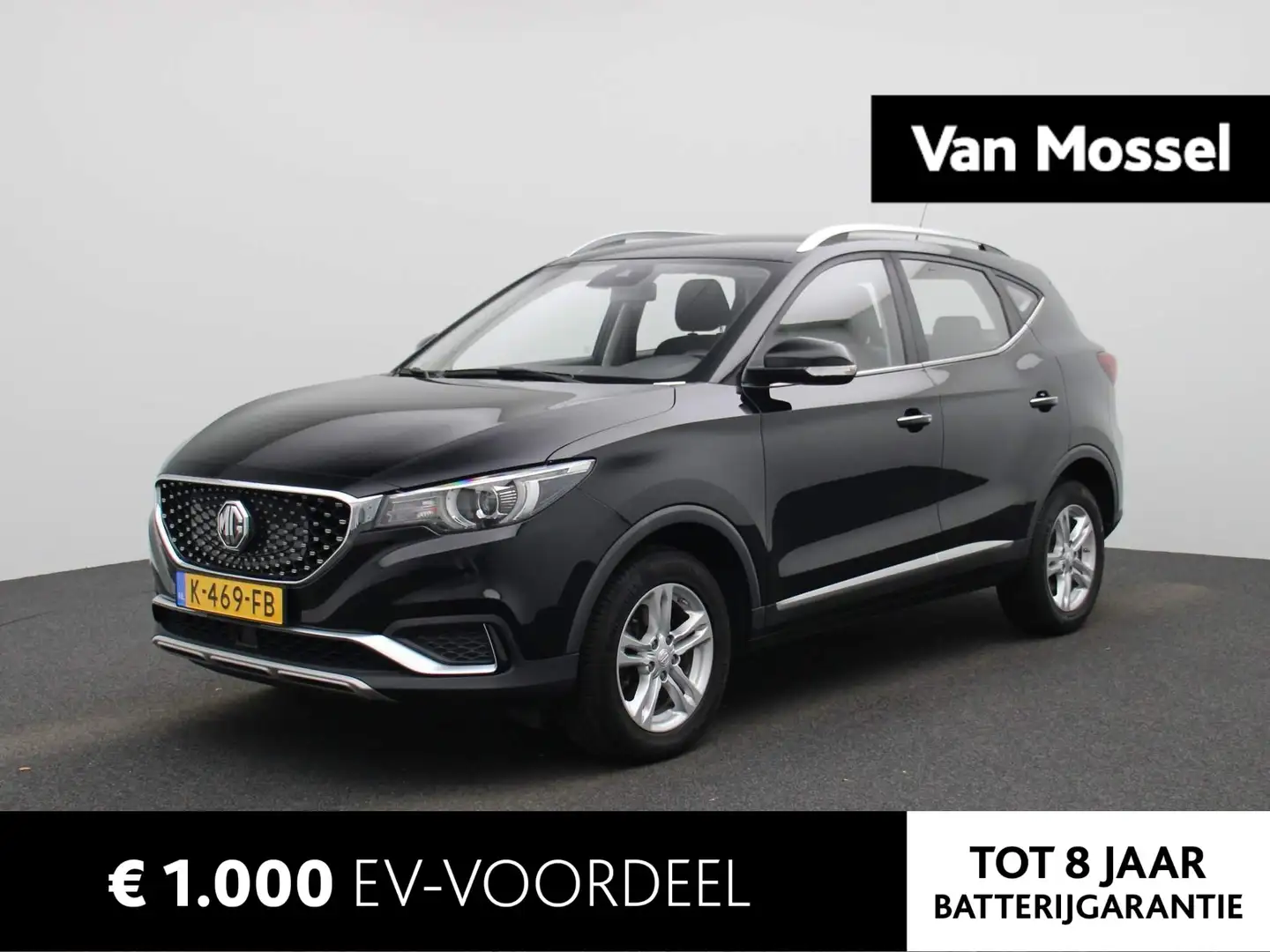 MG ZS MG EV Comfort 45 kWh AUTOMAAT | NAVIGATIE | APPLE Zwart - 1