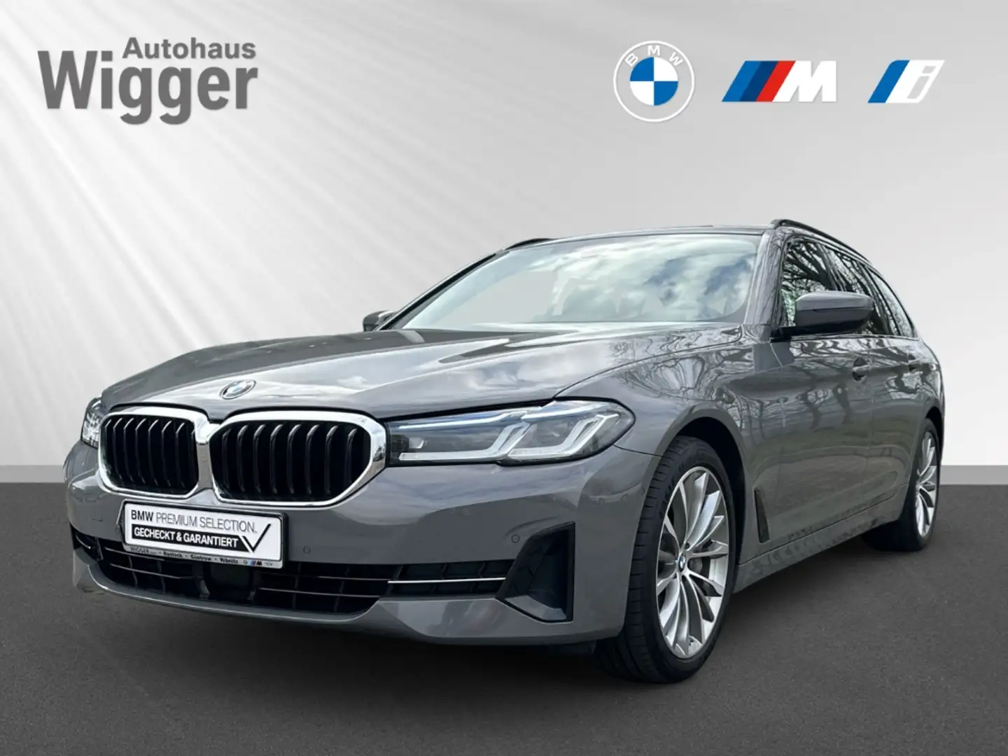 BMW 540 i xDrive touring/HUD/AHK/Navi/Leder/Laser Gris - 1