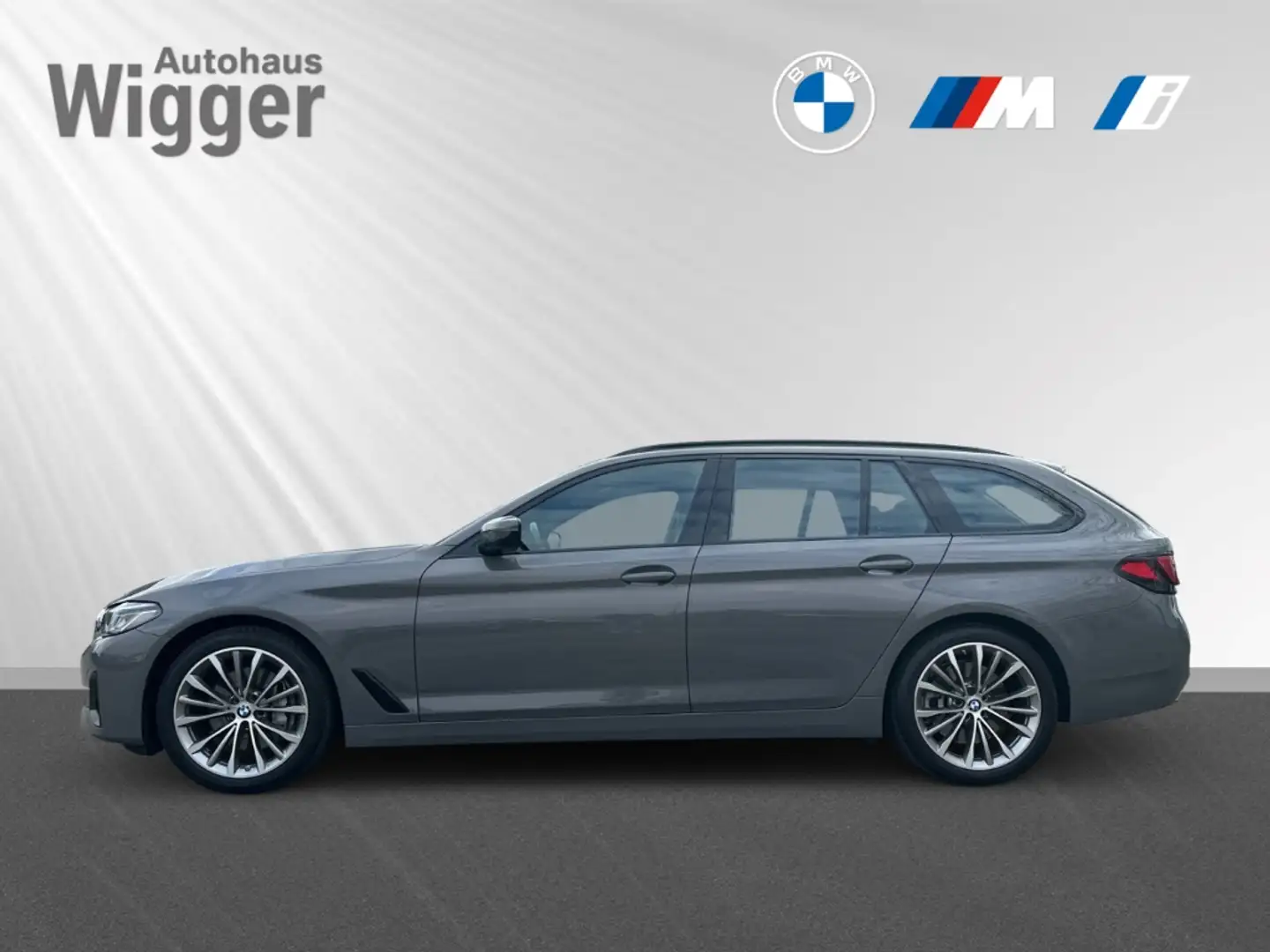 BMW 540 i xDrive touring/HUD/AHK/Navi/Leder/Laser Gris - 2
