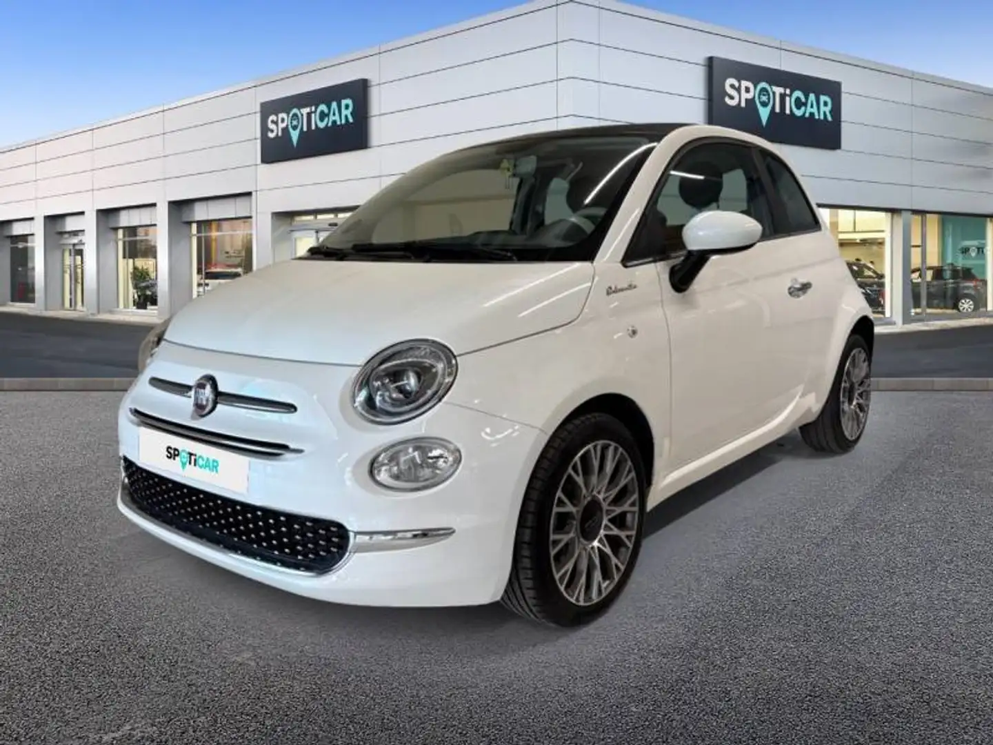 Fiat 500 2 1.0 Hybrid 70 Dolcevita Blanc - 1