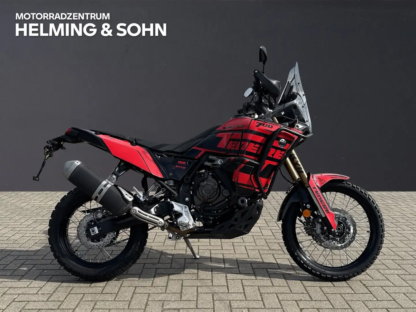 Yamaha Tenere 700 World Raid Rouge - 1