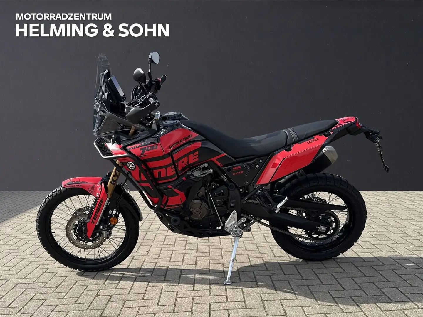 Yamaha Tenere 700 World Raid Rouge - 2