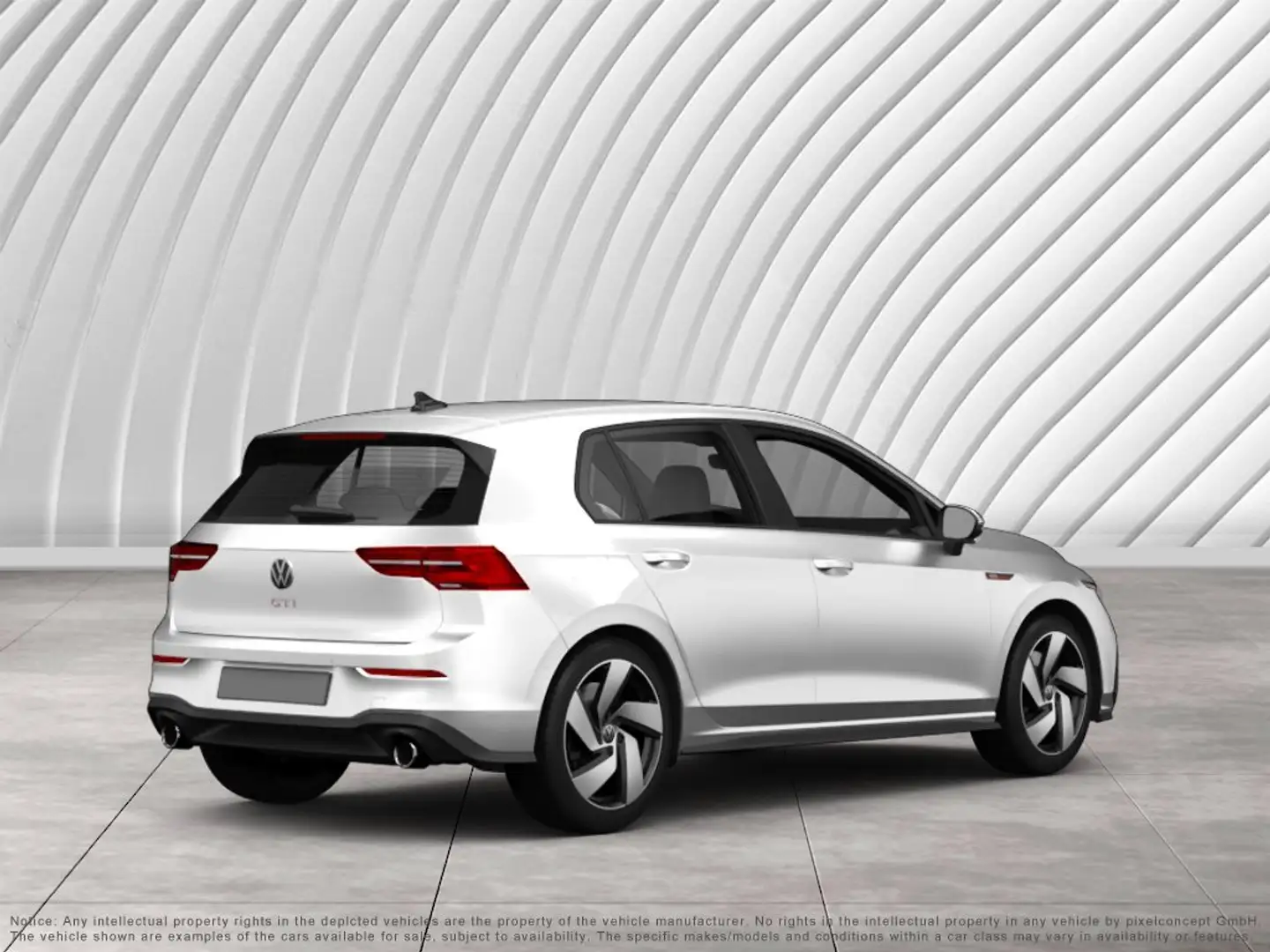 Volkswagen Golf GTI VIII Lim. Clubsport NAVI LED PDC V+H Weiß - 2