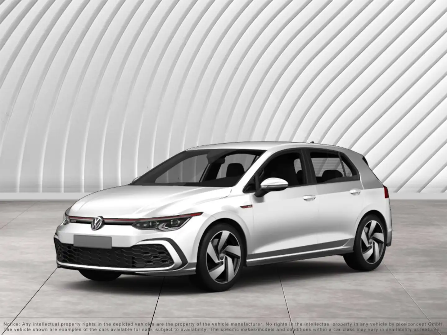 Volkswagen Golf GTI VIII Lim. Clubsport NAVI LED PDC V+H Weiß - 1