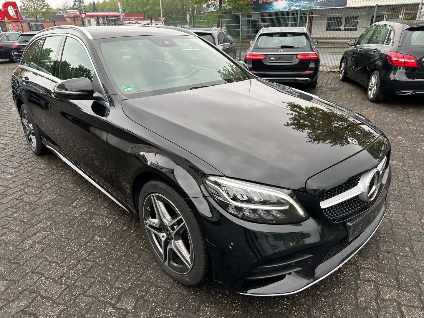 Mercedes-Benz C 220 d T 9G AMG Line  AHK Kamera LED Spur Schwarz - 2