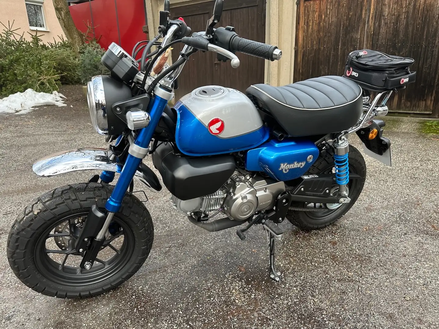 Honda Monkey 125 Typ Z125ME Mavi - 1