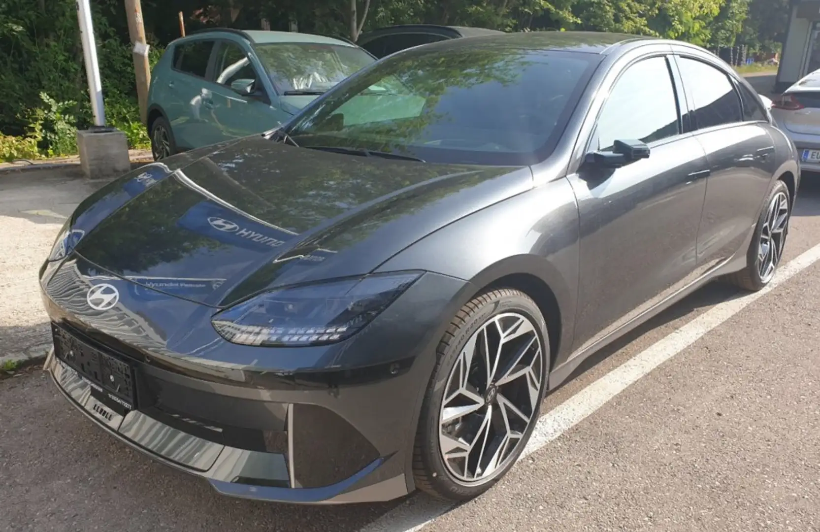 Hyundai IONIQ 6 TOP LINE Long Range 77,4 kWh 4WD i63t1-O2/ Gris - 1