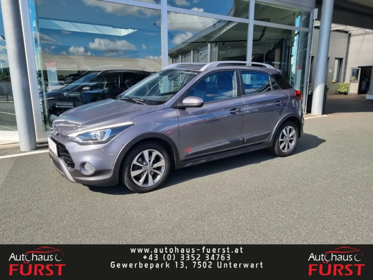 Hyundai i20 Active GB Edition 25 1,0 T-GDi 551ja Silber - 1