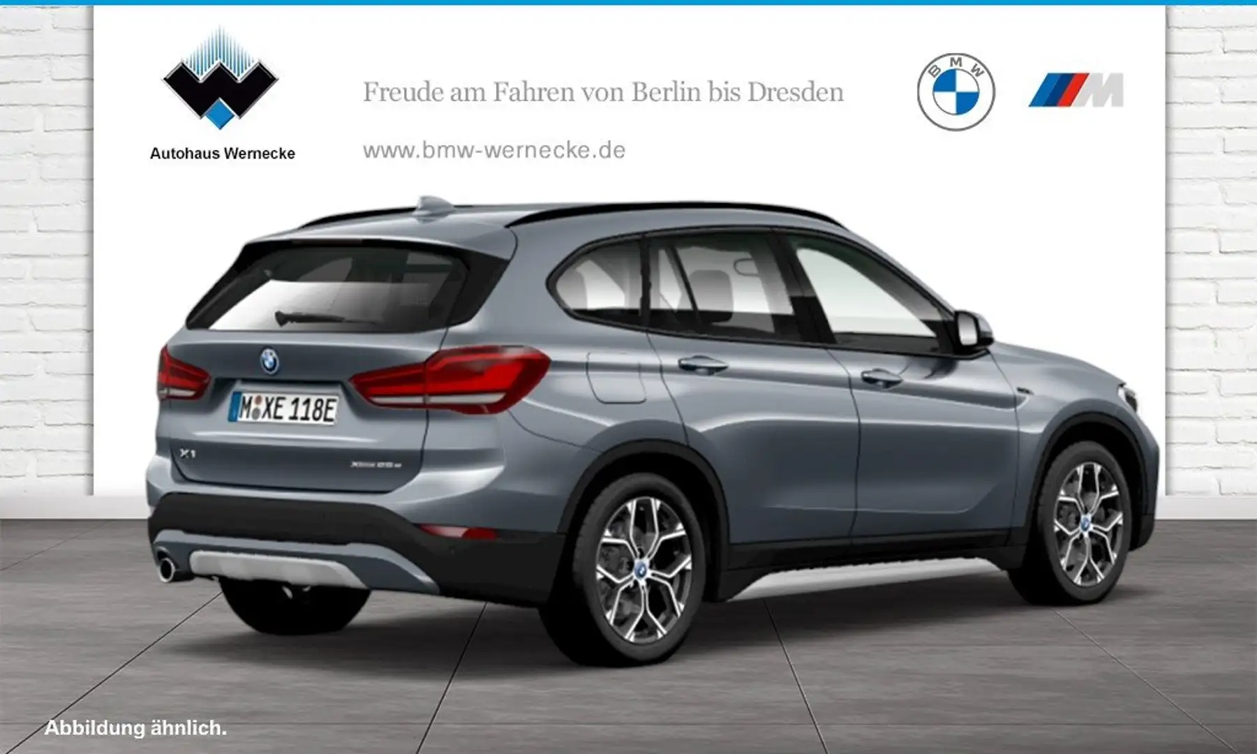 BMW X1 xDrive25e xLine Head-Up HiFi DAB LED Shz PDC Grau - 2