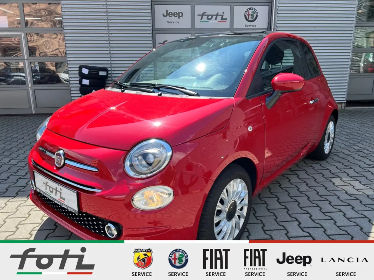 Fiat 500 Lounge 1.0 70PS PDC Car Play Glasdach LM Rosso - 2