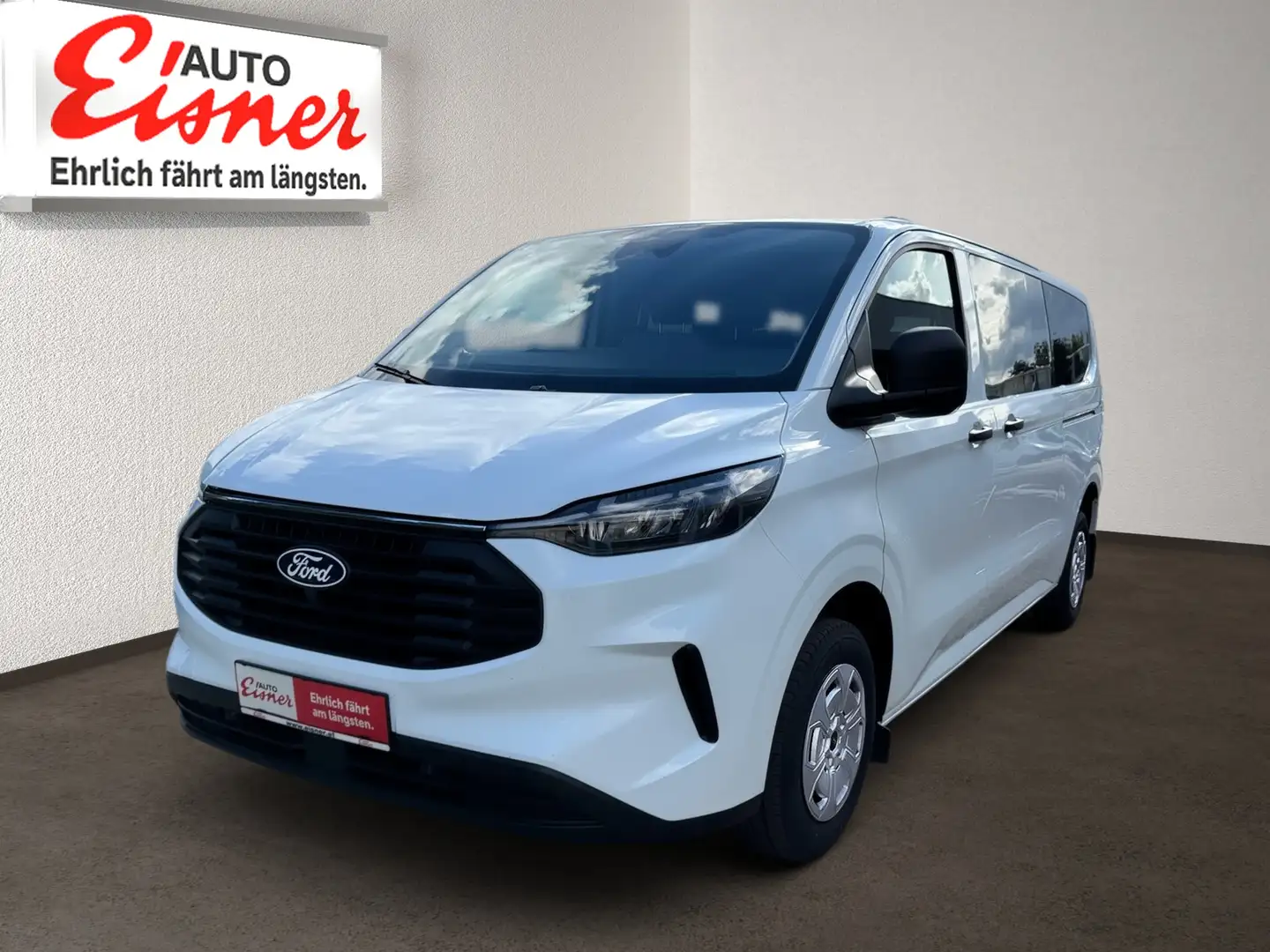 Ford Transit Custom 9 Sitzer Weiß - 2