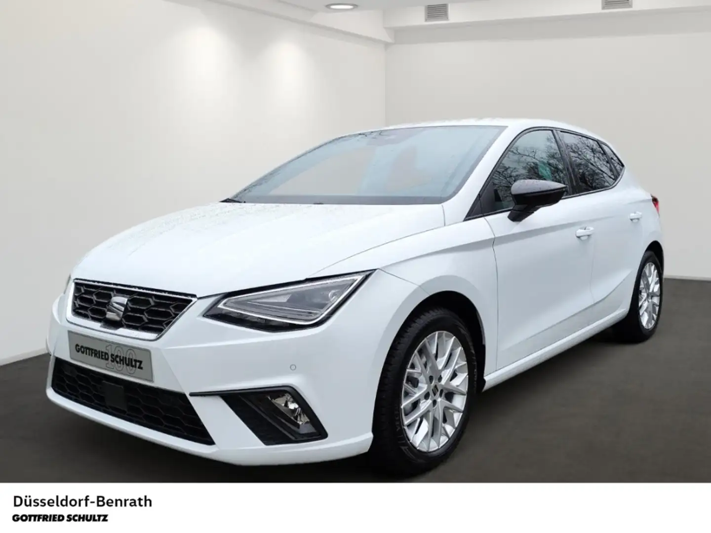 SEAT Ibiza FR 1.0 TSI DSG Voll-LED Navi Einparkhilfe Rückfahr Weiß - 1