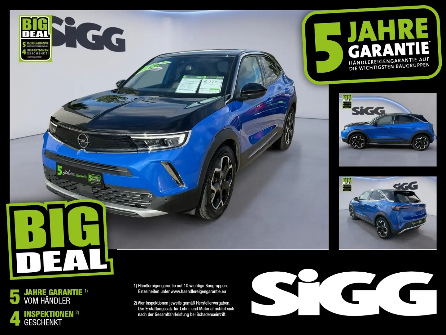 Opel Mokka-E Mokka e Ultimate ACC Fernlichtass. Kam. KeyLess Blau - 1
