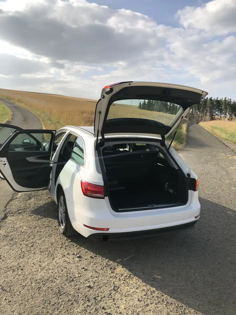 Audi A4 basis Weiß - 1
