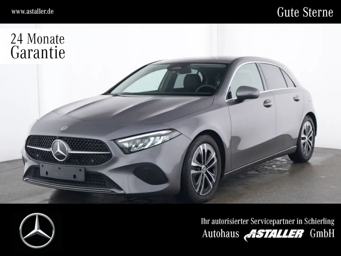 Mercedes-Benz A 200 d Progressive Advanc+LED+Kam+WiPa+NaviPrem Grau - 1