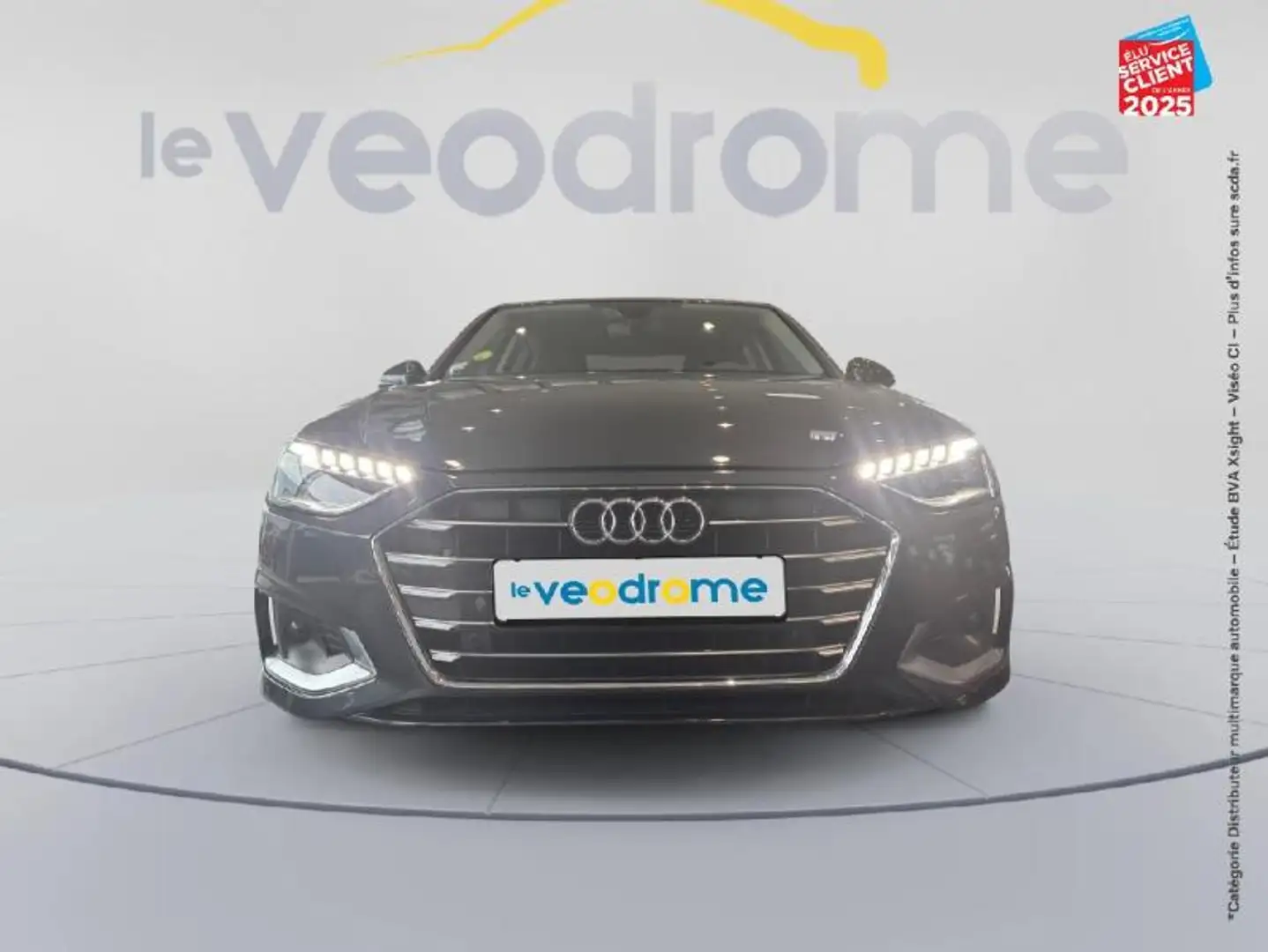 Audi A4 40 TDI 190ch Business line Stronic 7 Gris - 2
