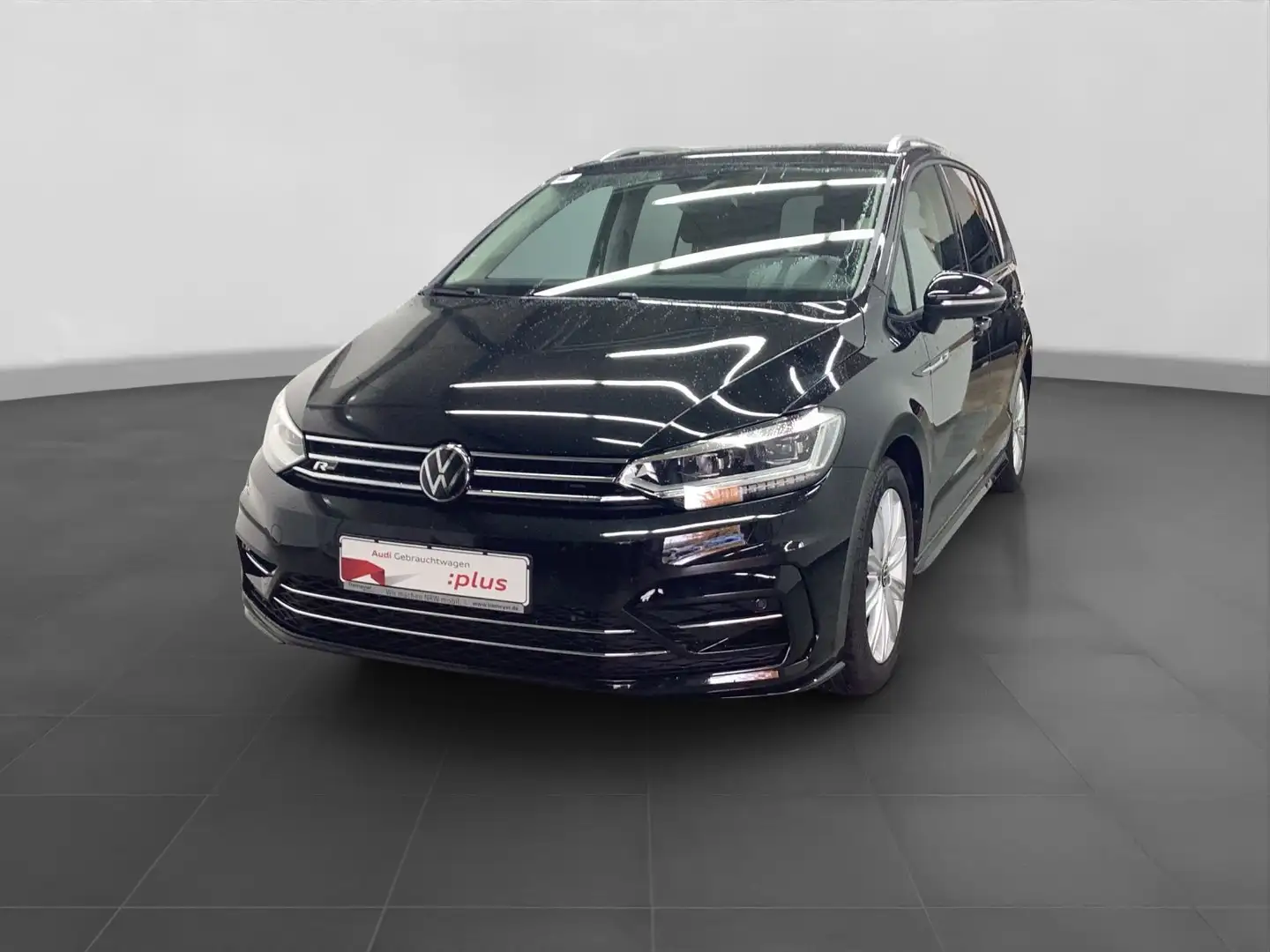 Volkswagen Touran 1.5 TSI DSG R-LINE LM17 NAVI KAMERA VIRTU Schwarz - 2