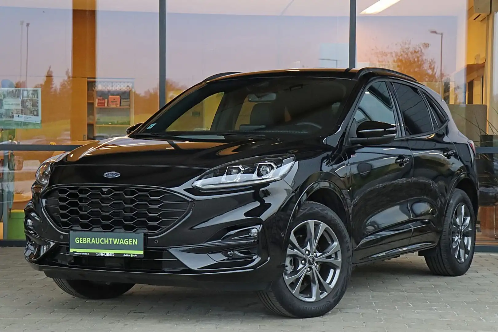 Ford Kuga 2,5 Duratec PHEV ST-Line X Aut. ACC, AHK, adapt... Zwart - 1