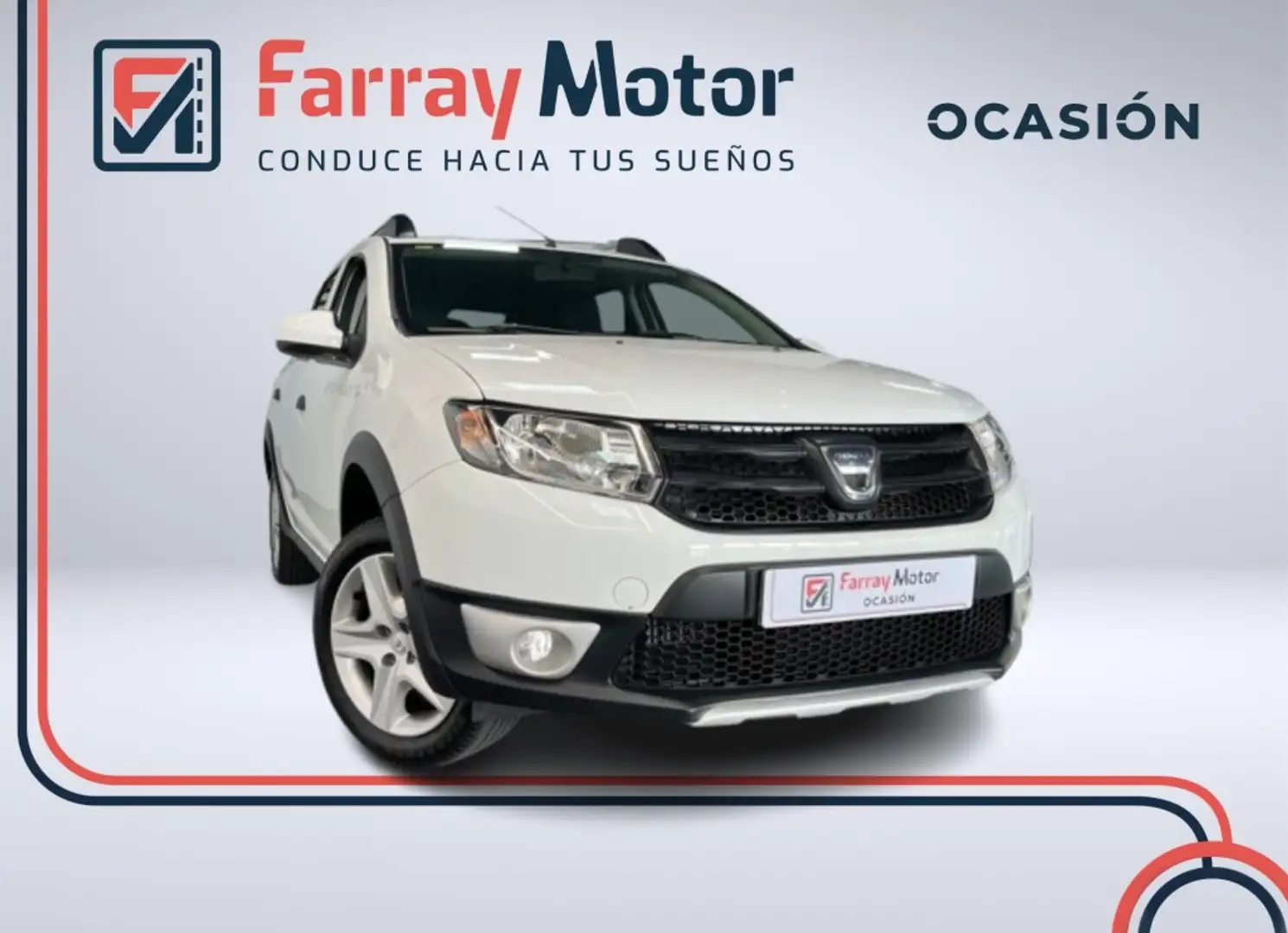 Dacia Sandero 0.9 TCE Stepway 90 Blanco - 1