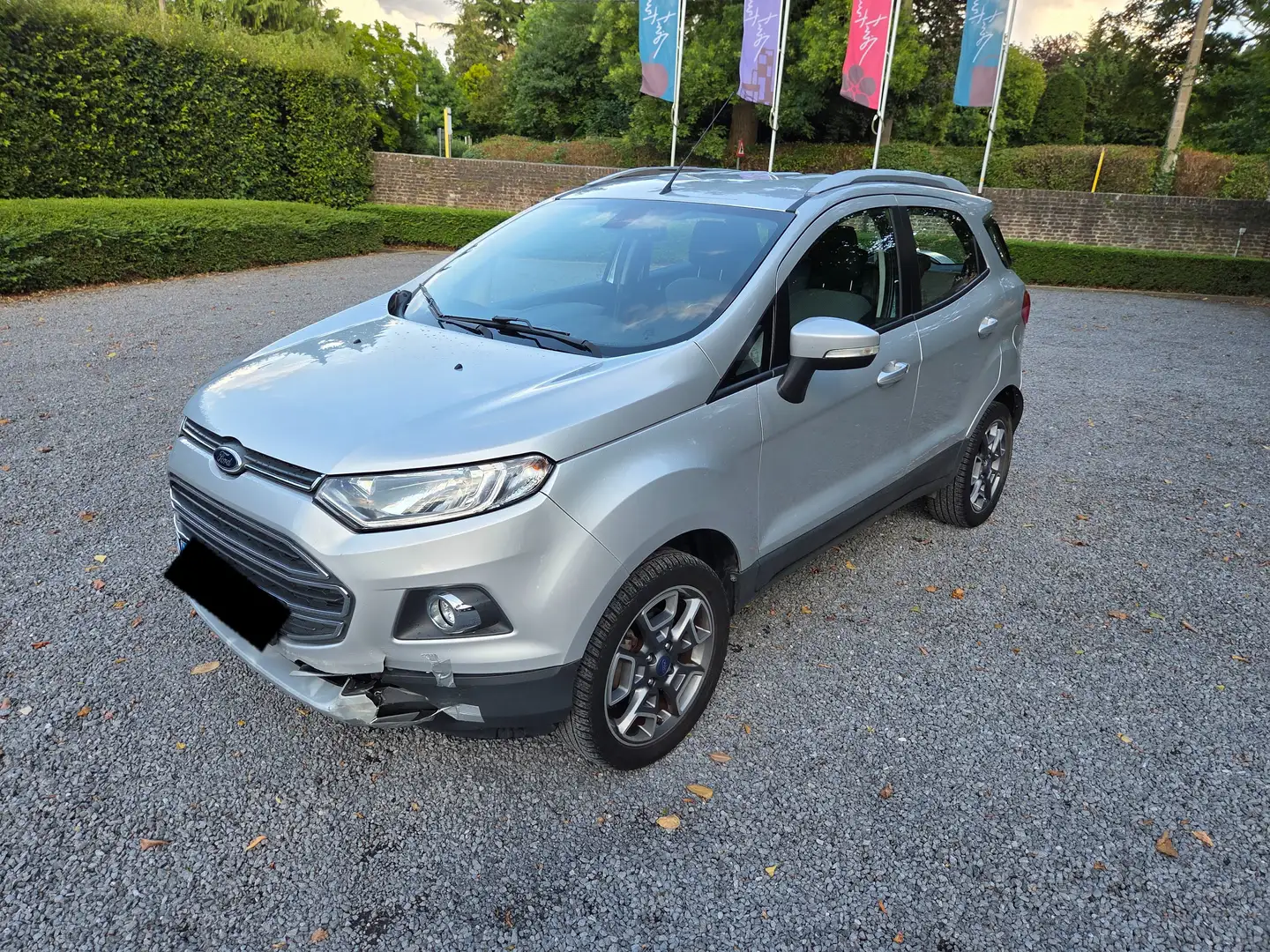 Ford EcoSport ECOSPORT 1.5 TDCi TITANIUM Argent - 1