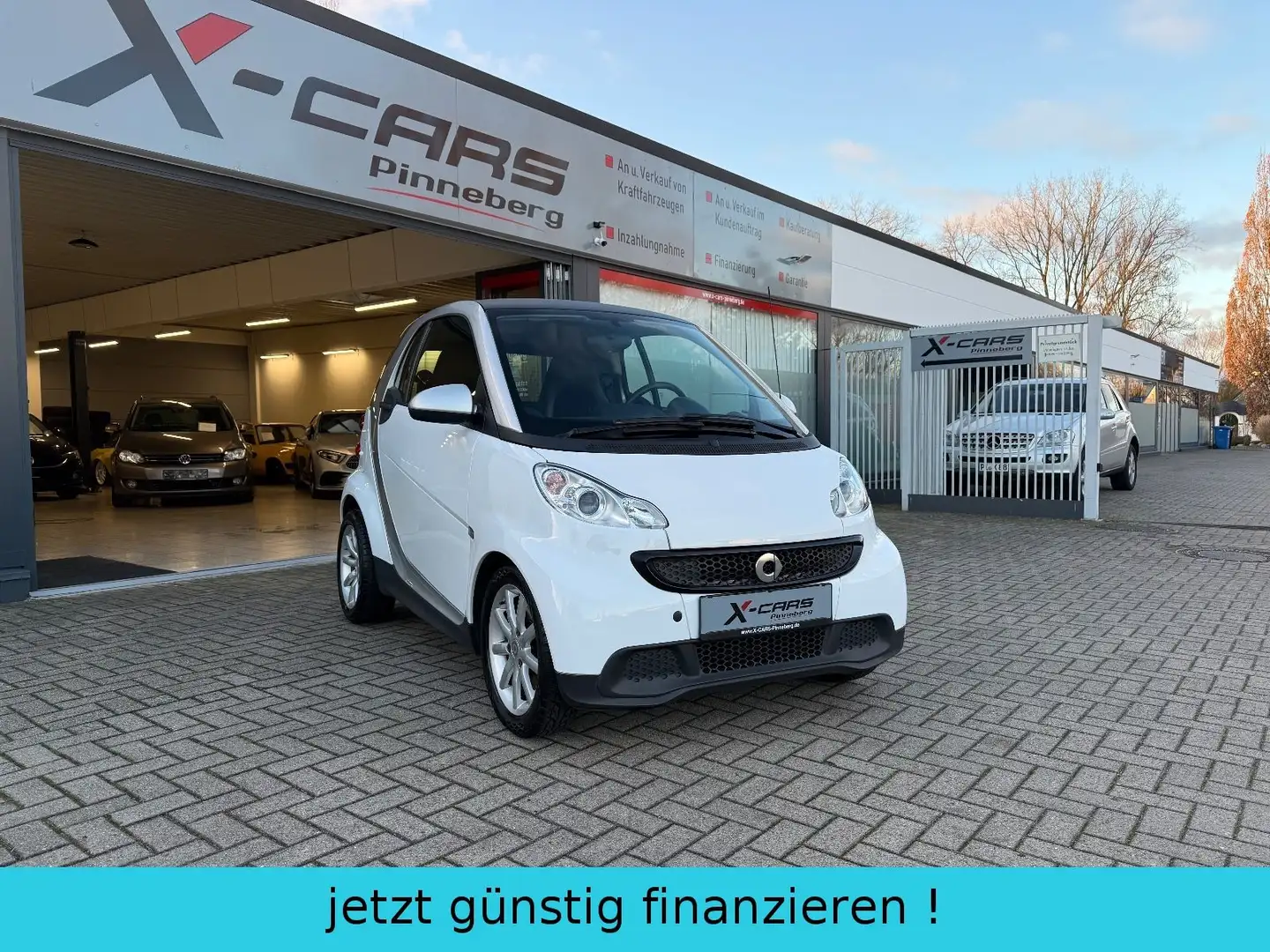 smart forTwo Coupe "Pure"Navi*SERVO*Sitzh*Allw*Scheckh Weiß - 1