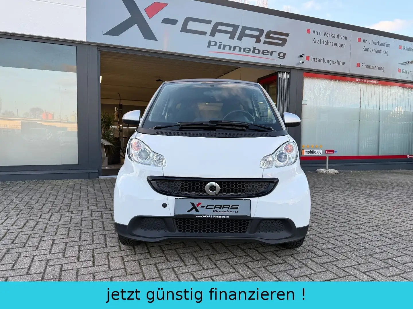 smart forTwo Coupe "Pure"Navi*SERVO*Sitzh*Allw*Scheckh Weiß - 2