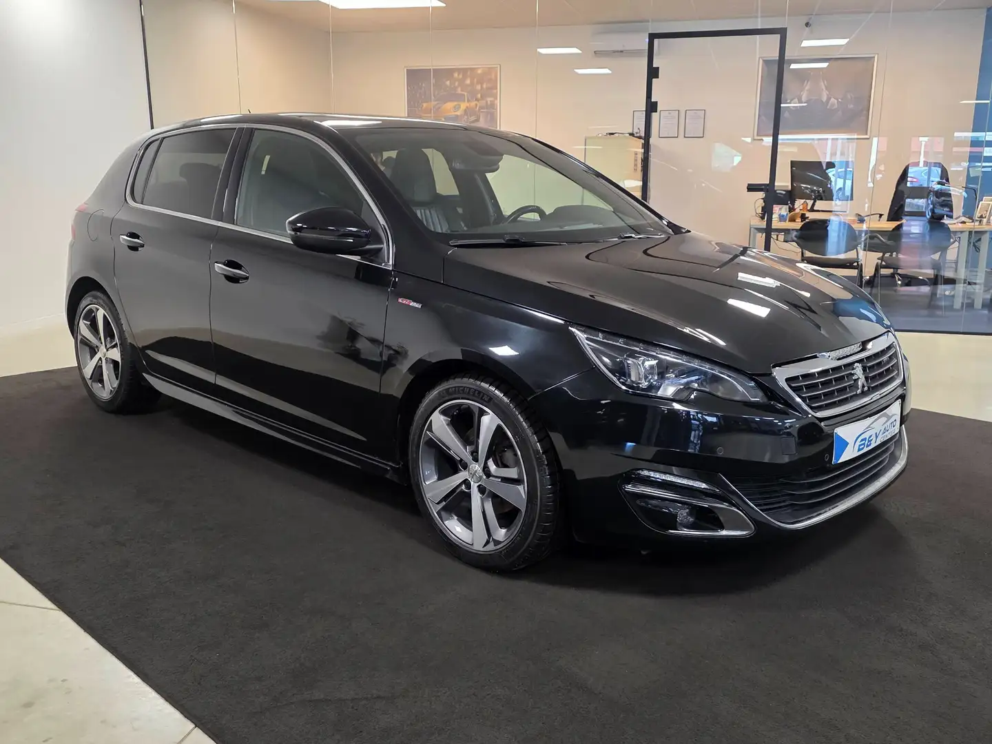 Peugeot 308 308 HDi 120 GT-Line EAT6 Automaat - Leder - Pano Zwart - 1