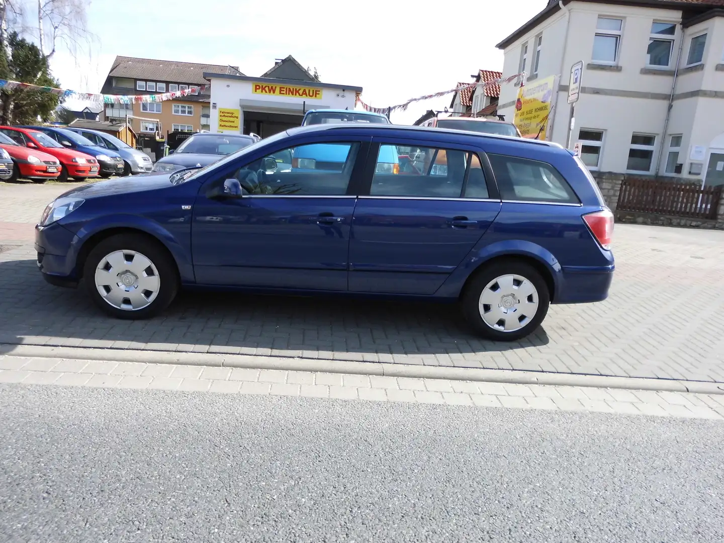 Opel Astra 1.6 Caravan 12 Monate Garantie Auf Wunsch Blau - 1