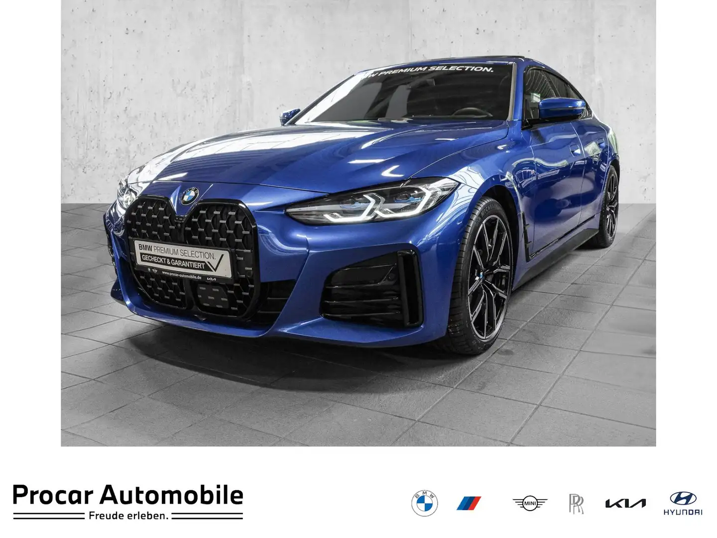 BMW 430 d xDrive M Sport Finanzrate ab 2,99% Komf AHK FA L Blau - 1
