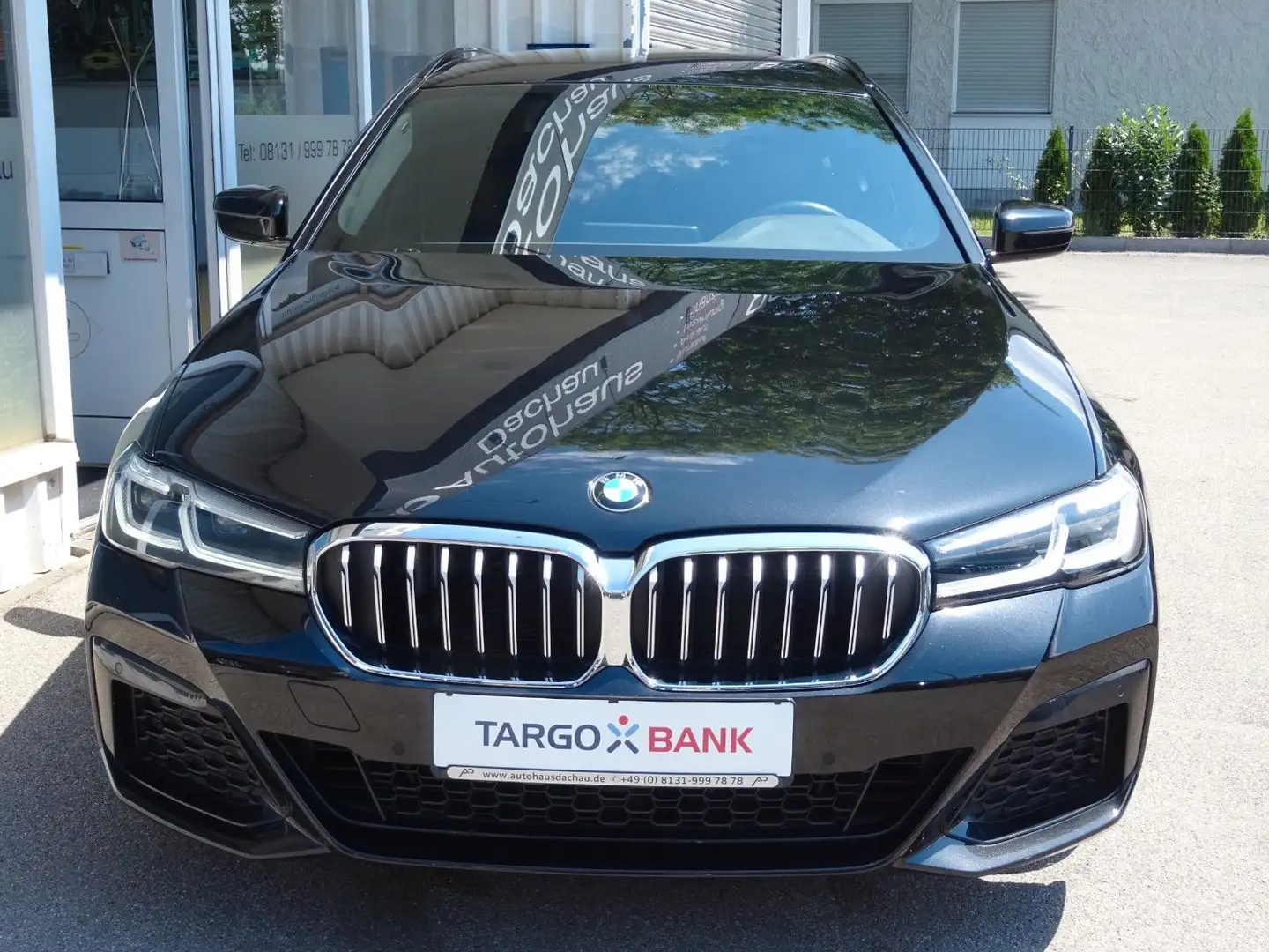 BMW 520 d Touring Aut M Sportpaket LCI Navi Alcan LED Negro - 2