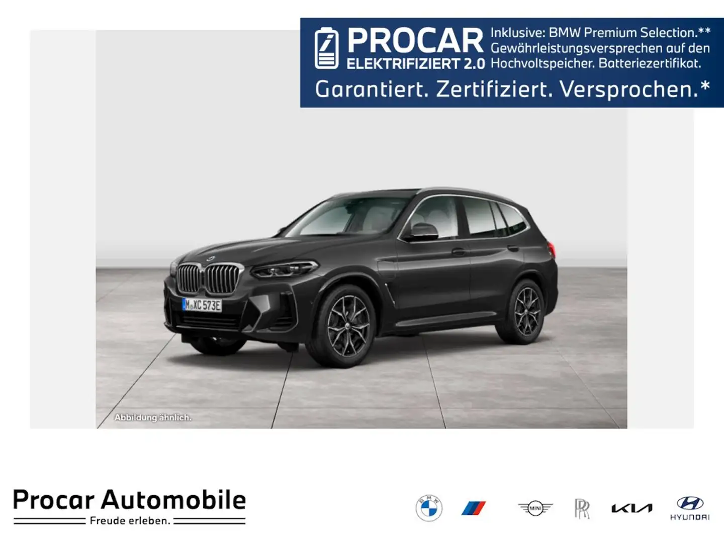 BMW X3 xDrive30e M Sport, Panoramadach, Head-Up Display, Grau - 1