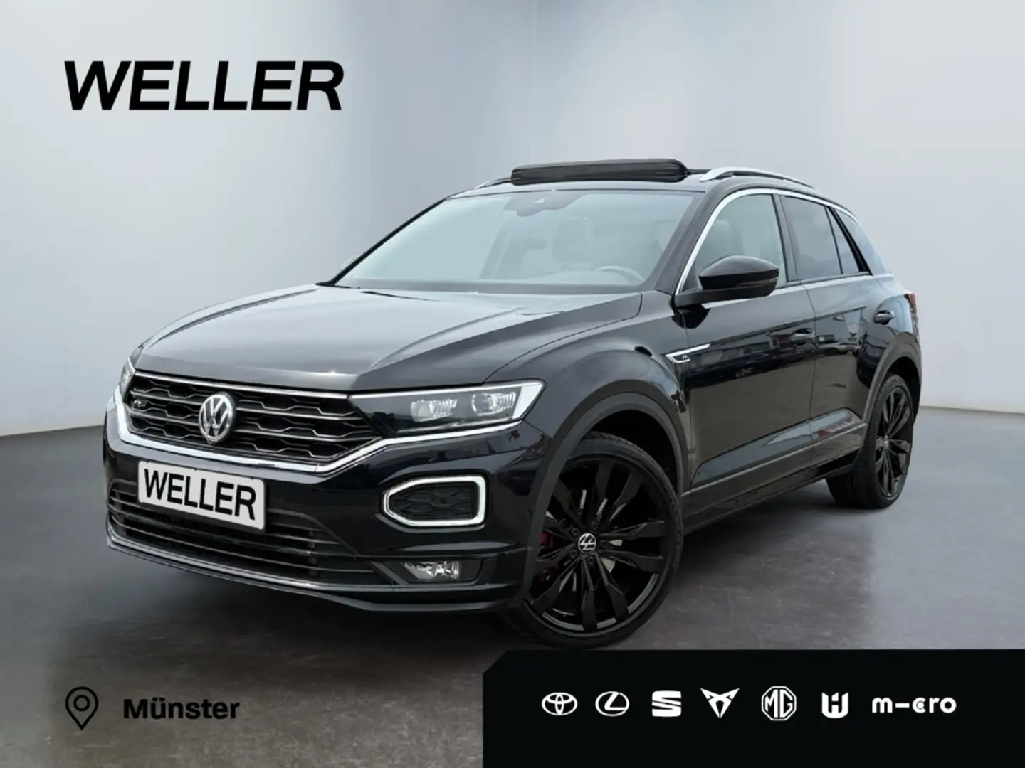 Volkswagen T-Roc 2.0 TSI 4Motion DSG R-Line *PANO *AHK *ACC *KAMERA Schwarz - 1