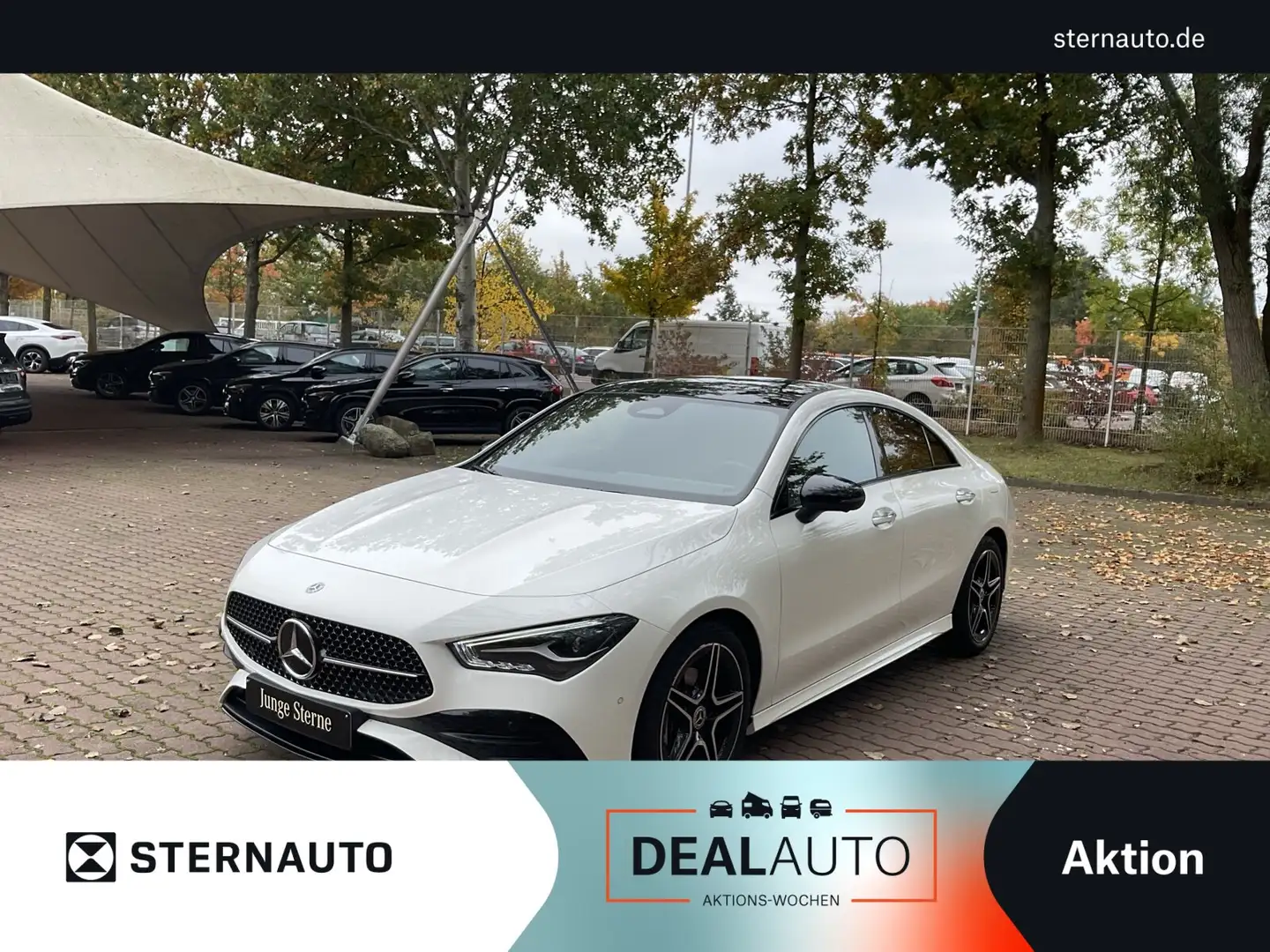 Mercedes-Benz CLA 180 CLA 180 Coupé AMG Nightp PanoD 360Kam Distro LED Weiß - 1