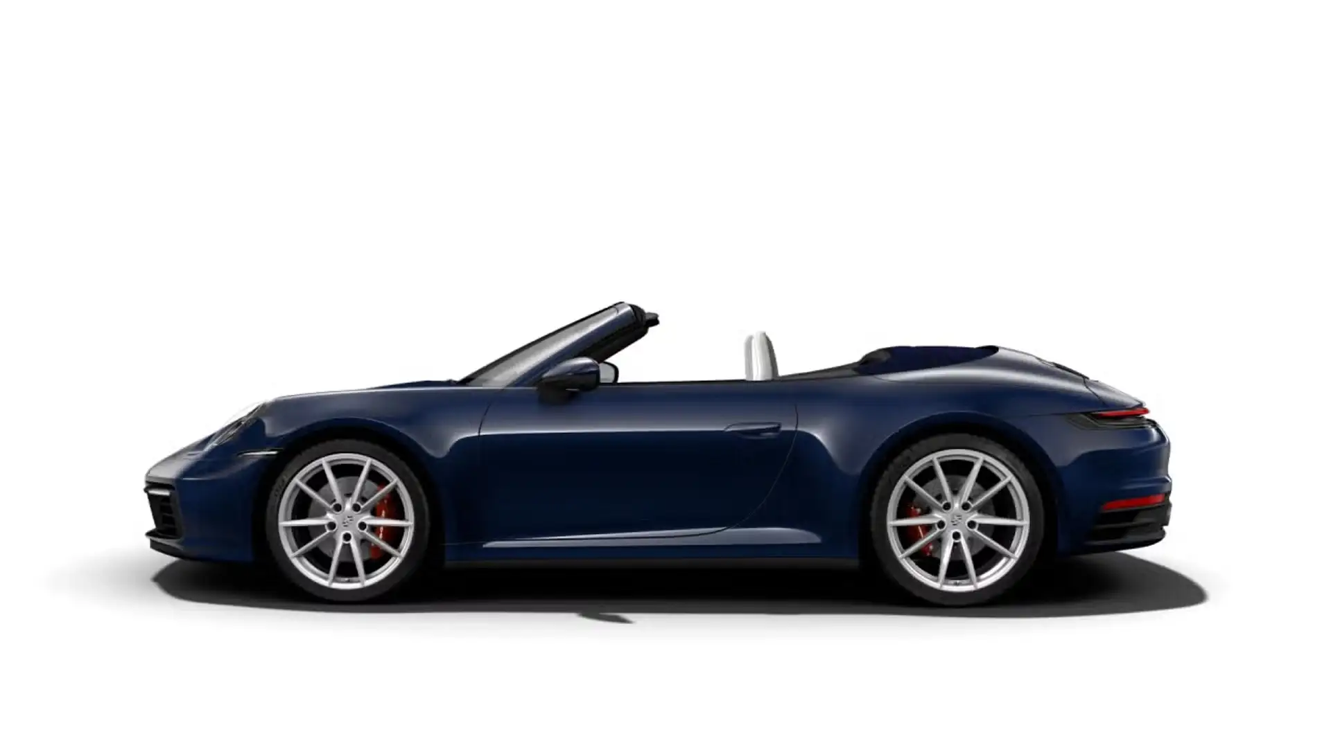 Porsche 992 Carrera 4S Cabriolet Blauw - 2