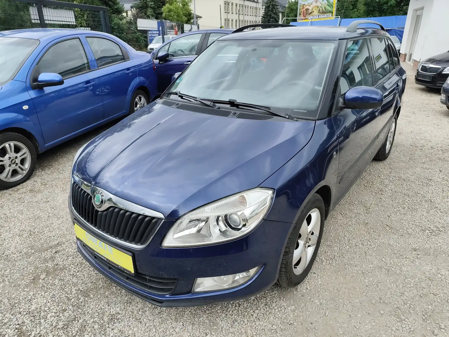 Skoda Fabia 1.2 TSI Combi Elegance , TÜV Neu, Top Zustand Blauw - 2