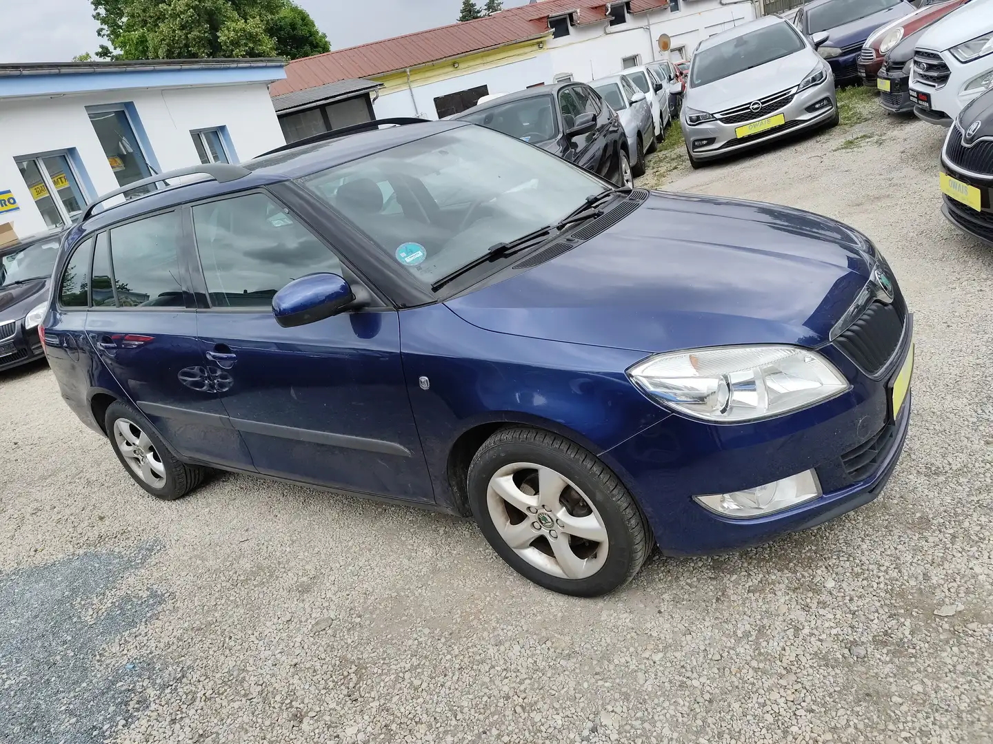 Skoda Fabia 1.2 TSI Combi Elegance , TÜV Neu, Top Zustand Blauw - 1