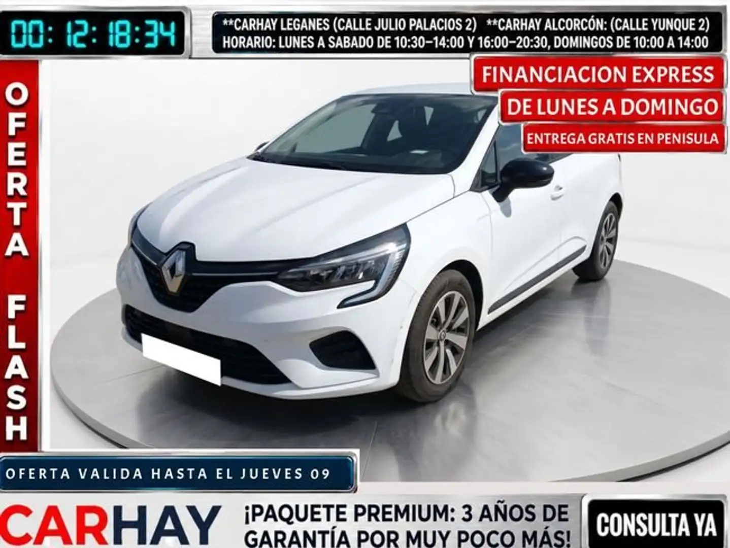 Renault Clio Blue dCi Equilibre 74kW Blanco - 1