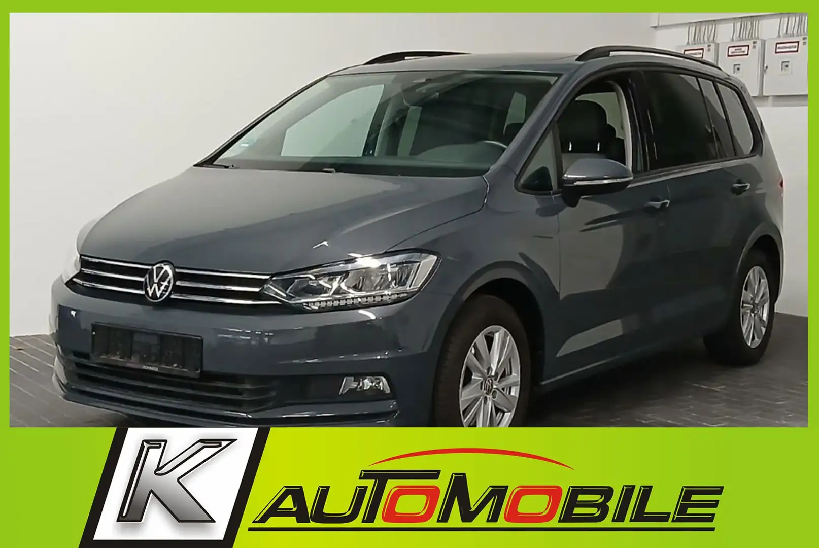 Volkswagen Touran 1,5 TSI LED+Kamera+Panorama+7-Sitzer+AHK Gris - 1