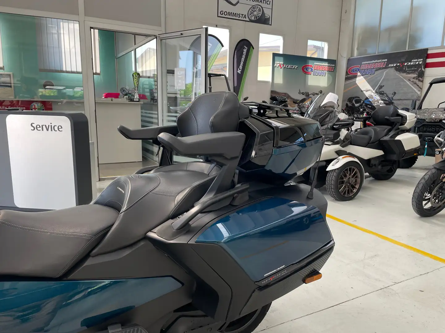 Can-Am Spyder RT Limited 1330 Bleu - 2