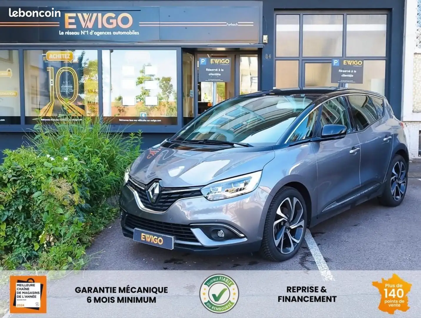 Renault Scenic Scénic 1.7 BLUEDCI 120CH INTENS EDC BVA Entretien  Gris - 1