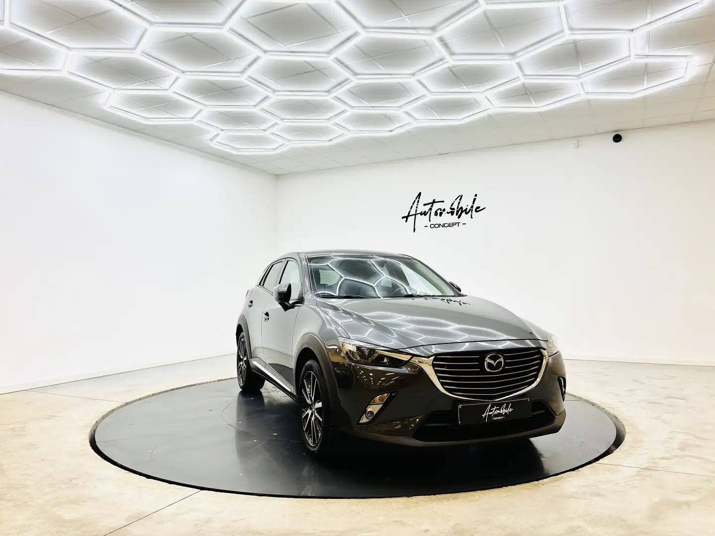 Mazda CX-3 ✅1AN GARANTIE✅CARNET D’ENTRETIEN✅LED✅CAM Grijs - 2