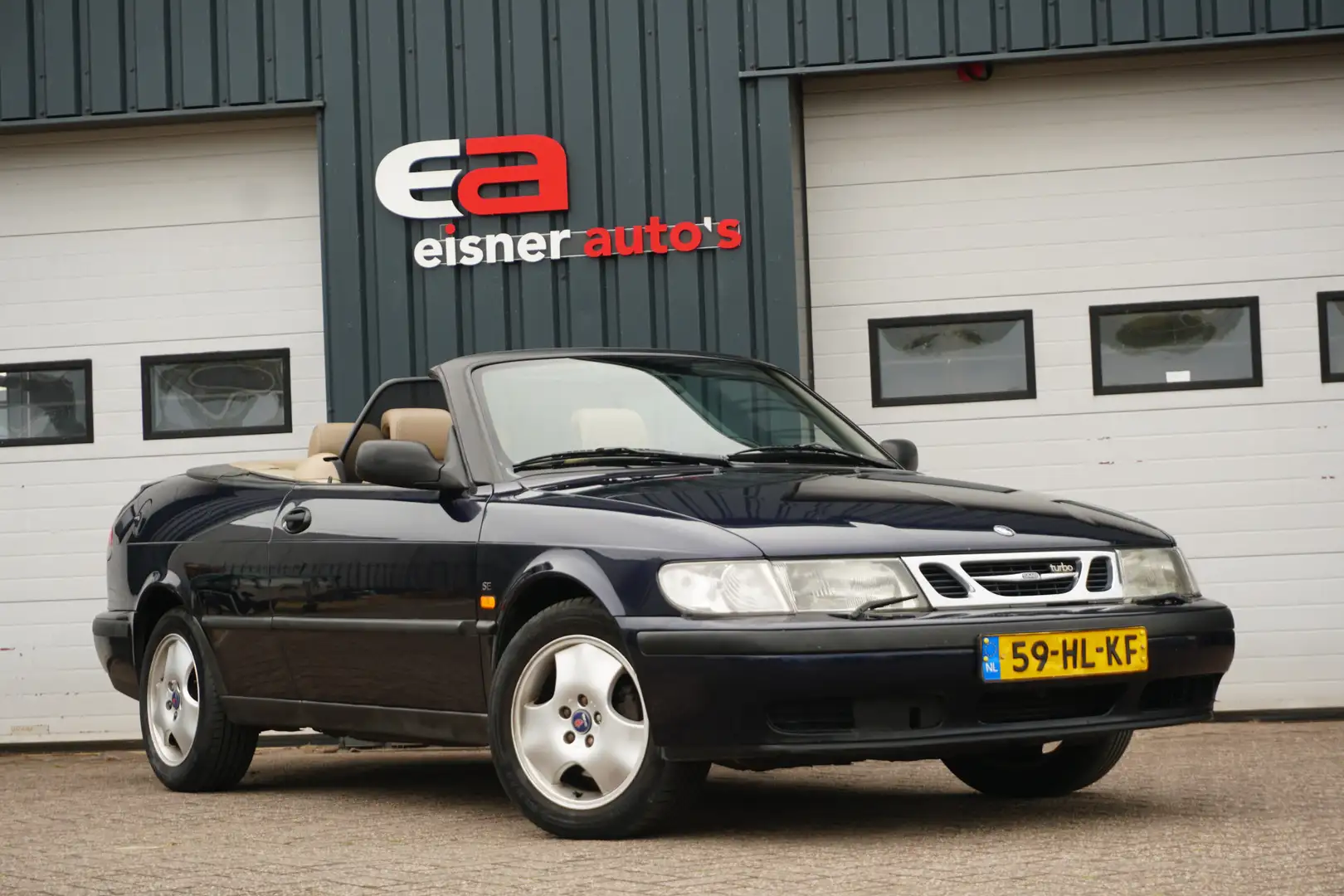 Saab 9-3 Cabrio 2.0t SE | LEDER | AUTOMAAT | Azul - 2
